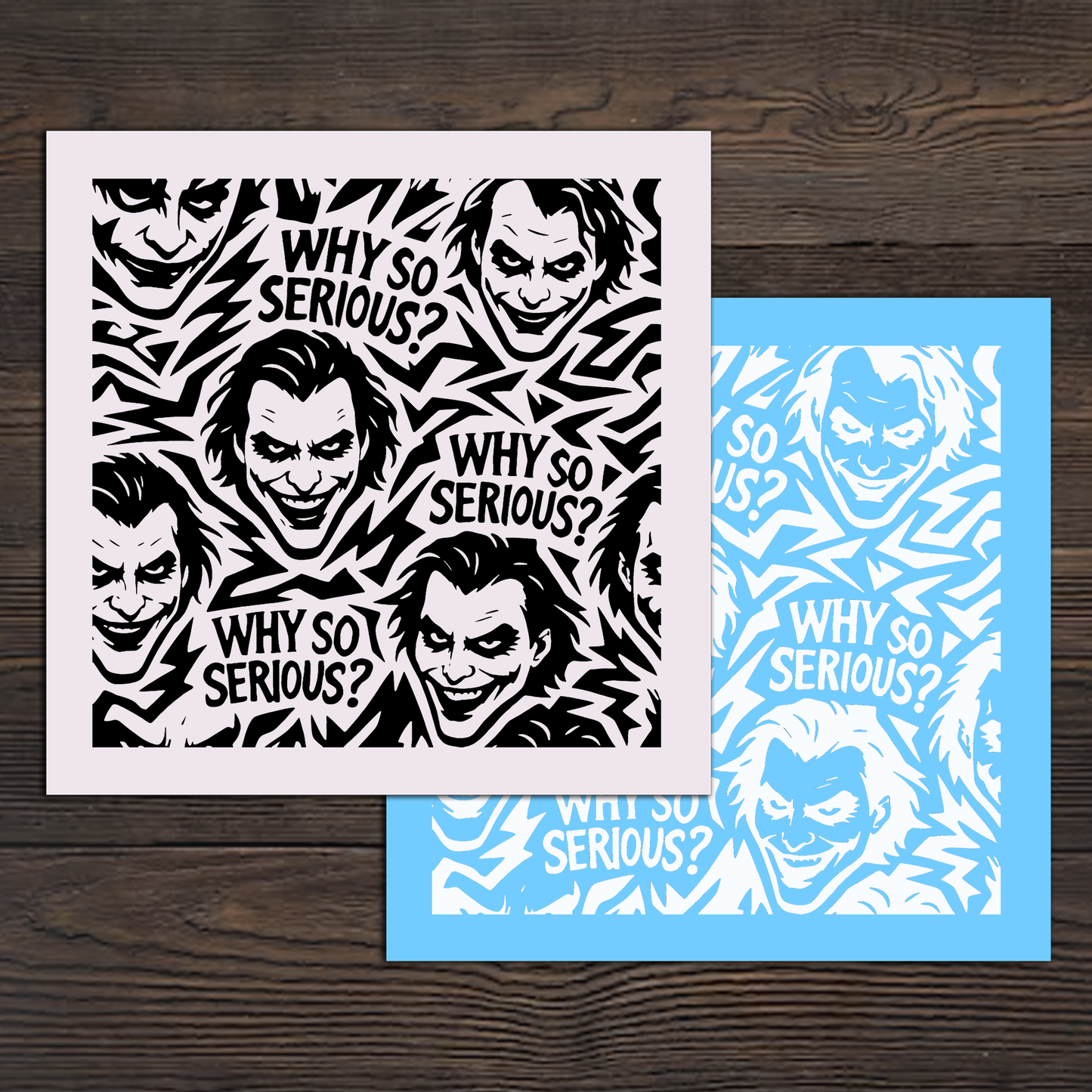 Why So Serious Window Sticker