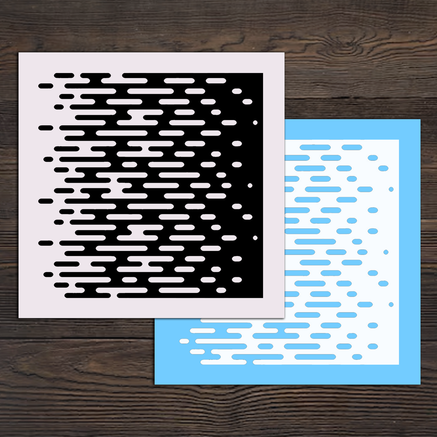 Linear Fade Window Sticker