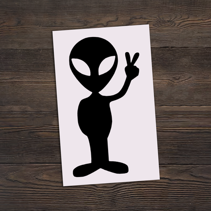 Alien Sticker