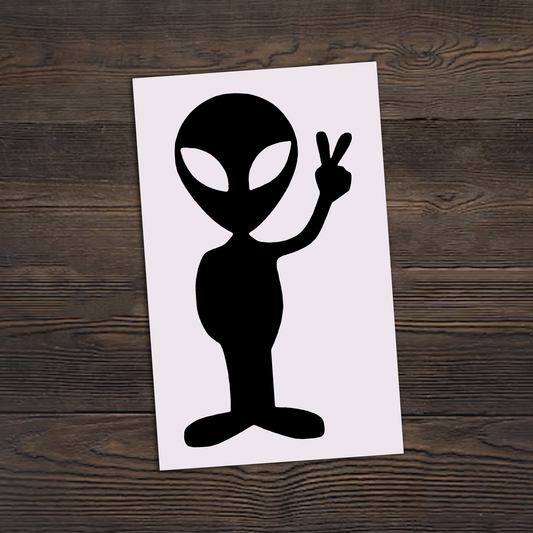 Alien Sticker
