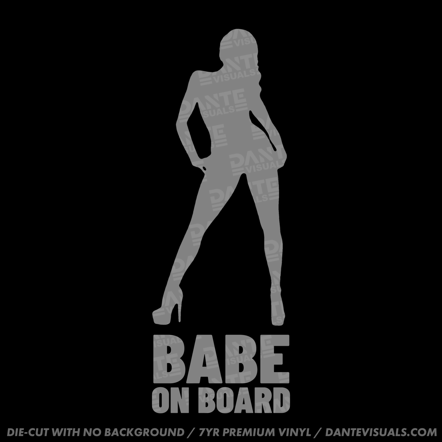 Babe On Board Sticker