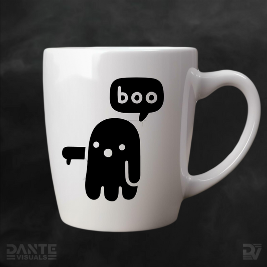 Boo Ghost Sticker