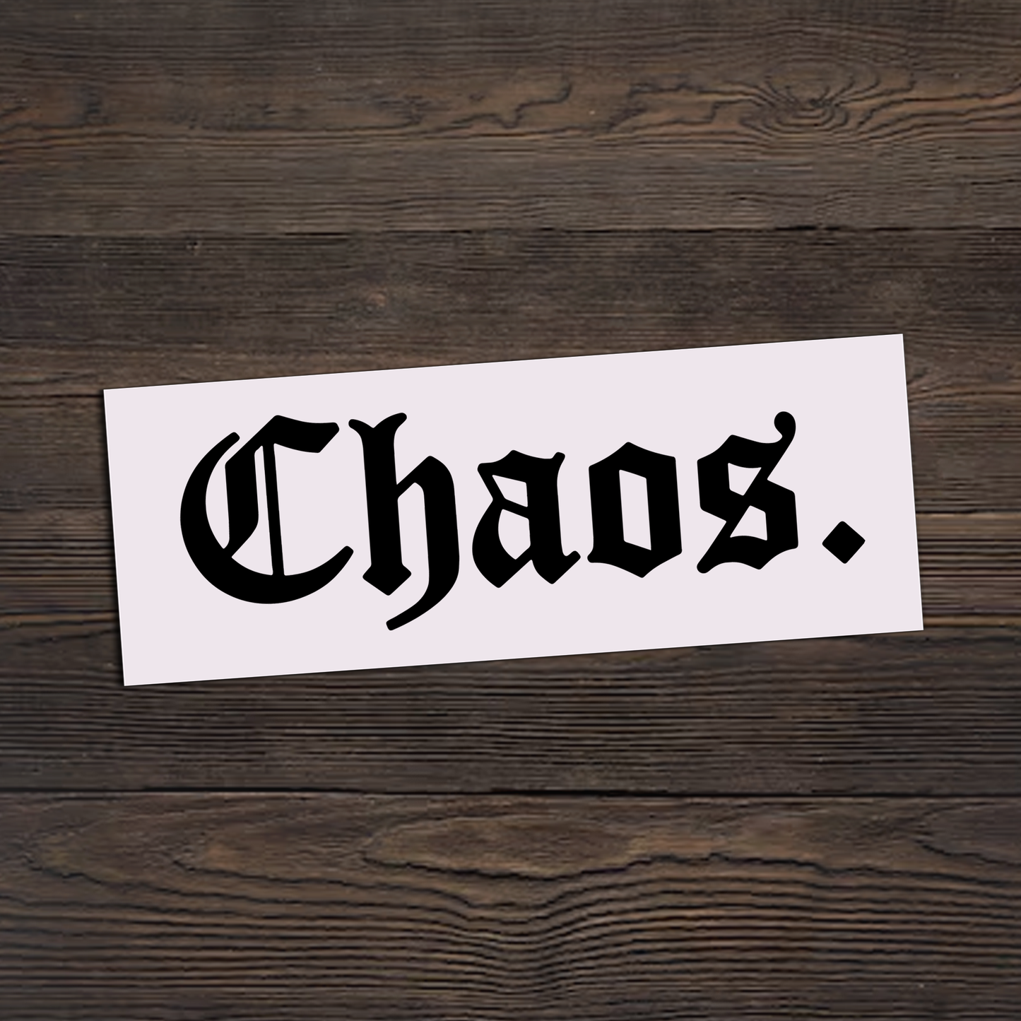 Chaos Sticker