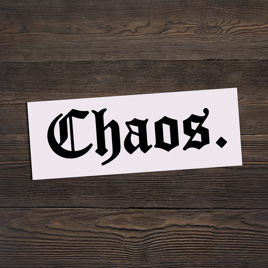 Chaos Sticker