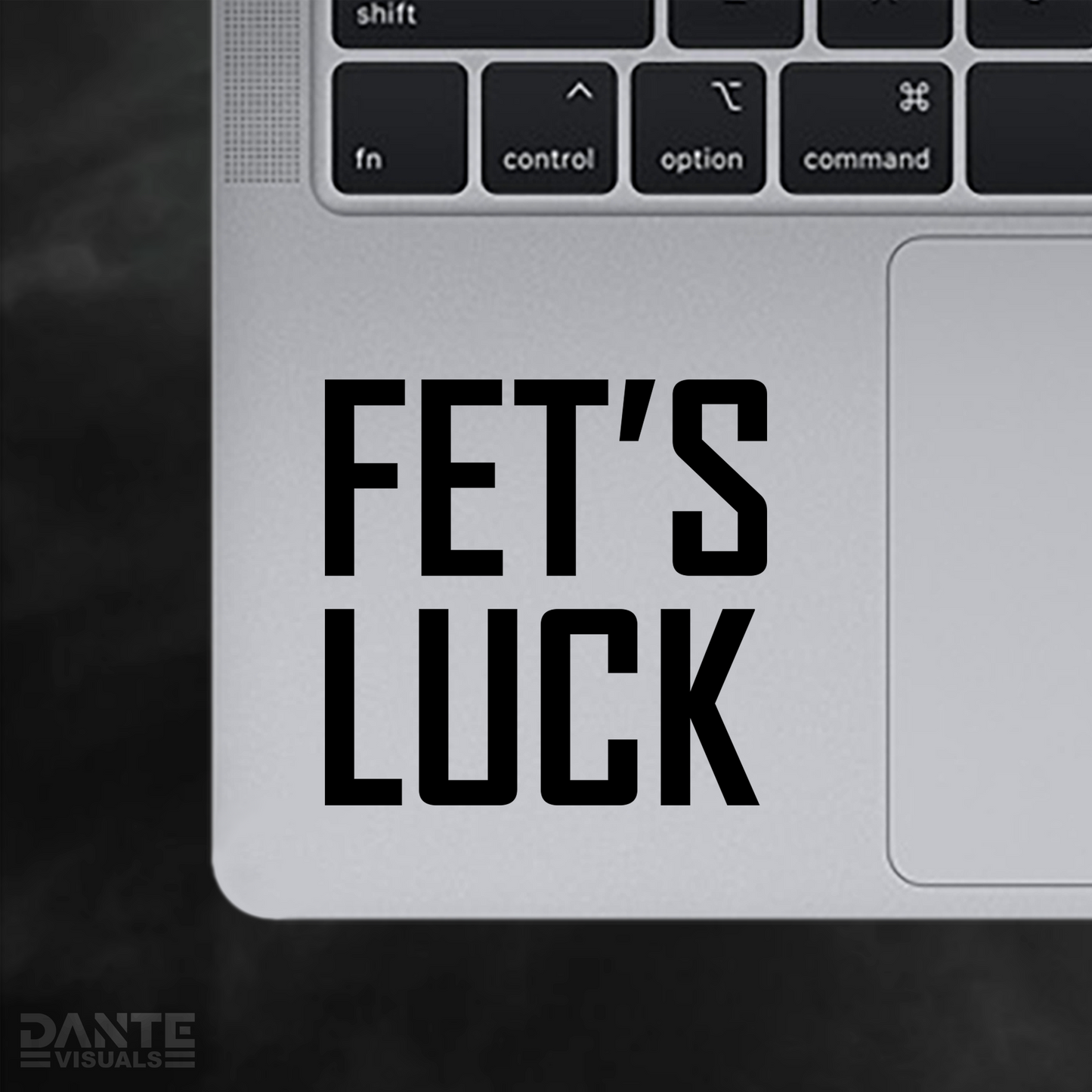 Fet's Luck Sticker