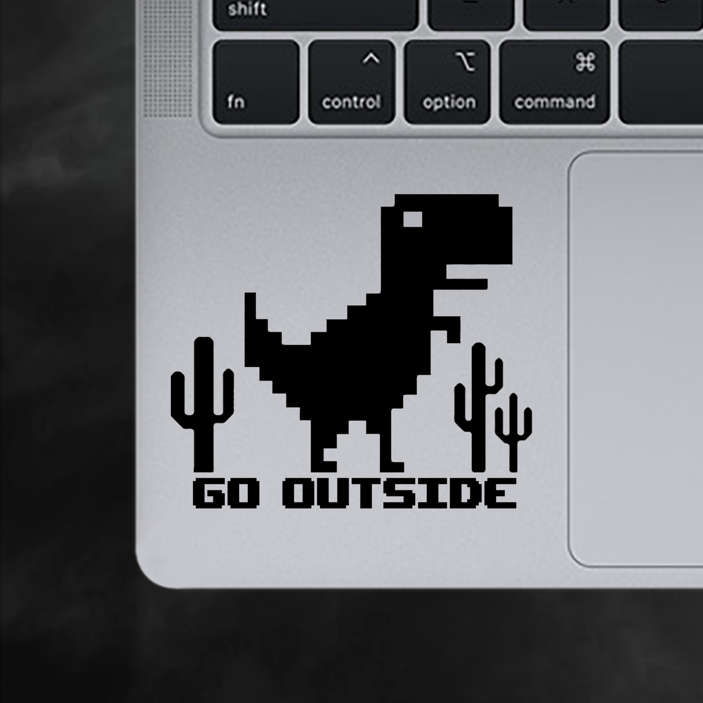 Trex Go Outside Sticker