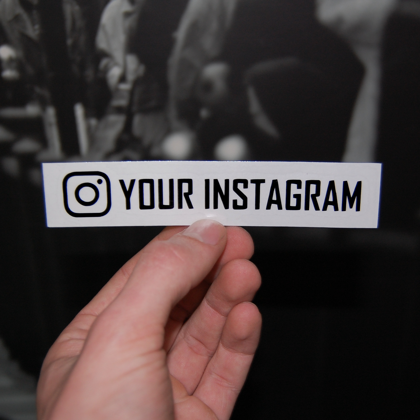 Custom Instagram Sticker
