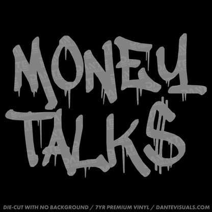 Money Talks Sticker