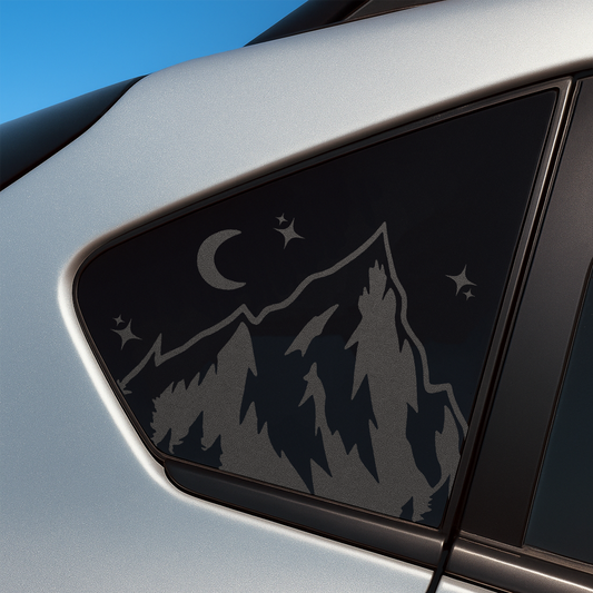 Mountains Window Sticker
