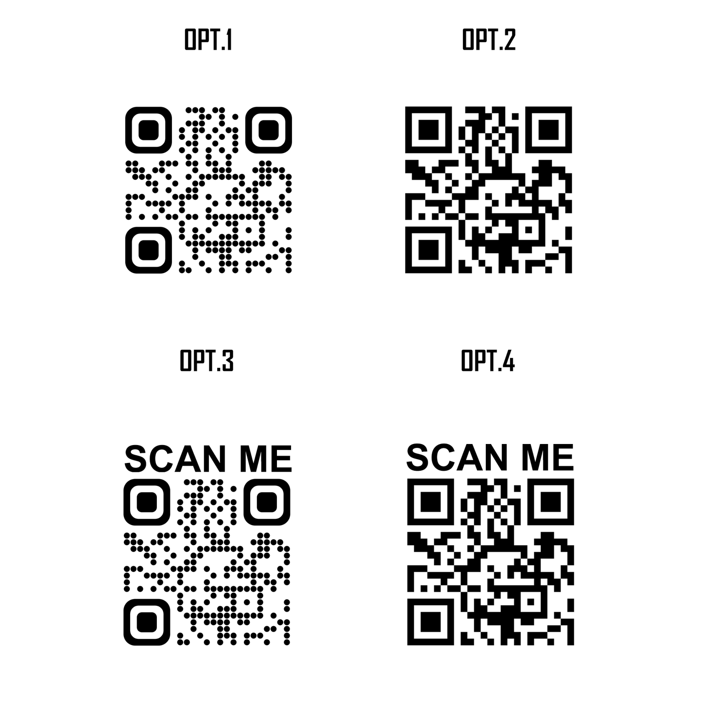 Custom QR codes